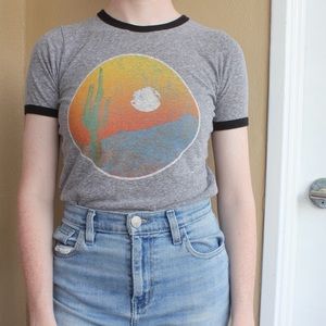Urban Outfitters Western Ringer T-shirt